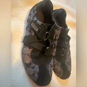 Coach monogram shoes